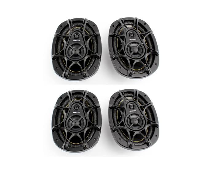 Dual DS693 3-way Speaker - 6x22 x 9x22 - Black