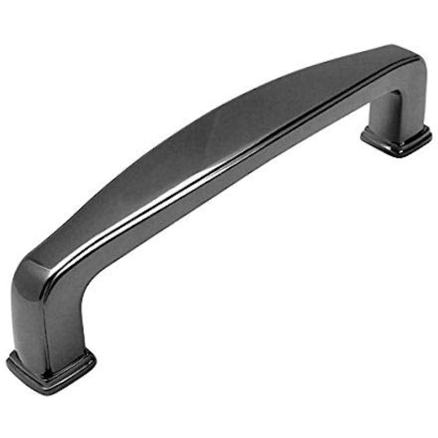 Cosmas 4390BN Black Nickel Modern Cabinet Hardware Handle Pull - 3-1/2x22 inch (89mm) Hole Centers - 25 Pack