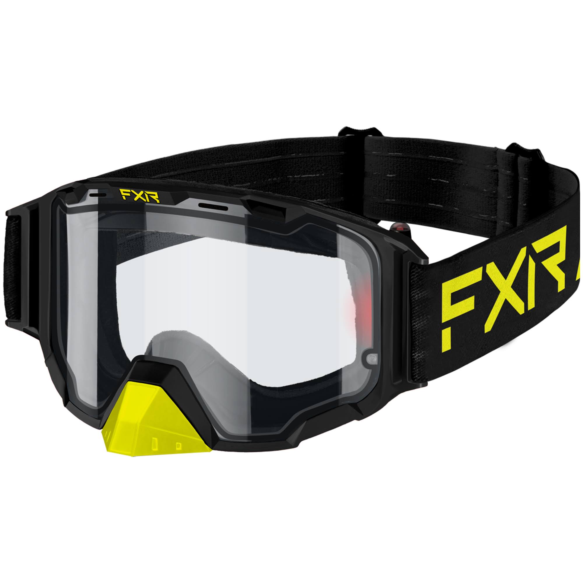2021 FXR Maverick E-Goggle - Hi-Vis Black