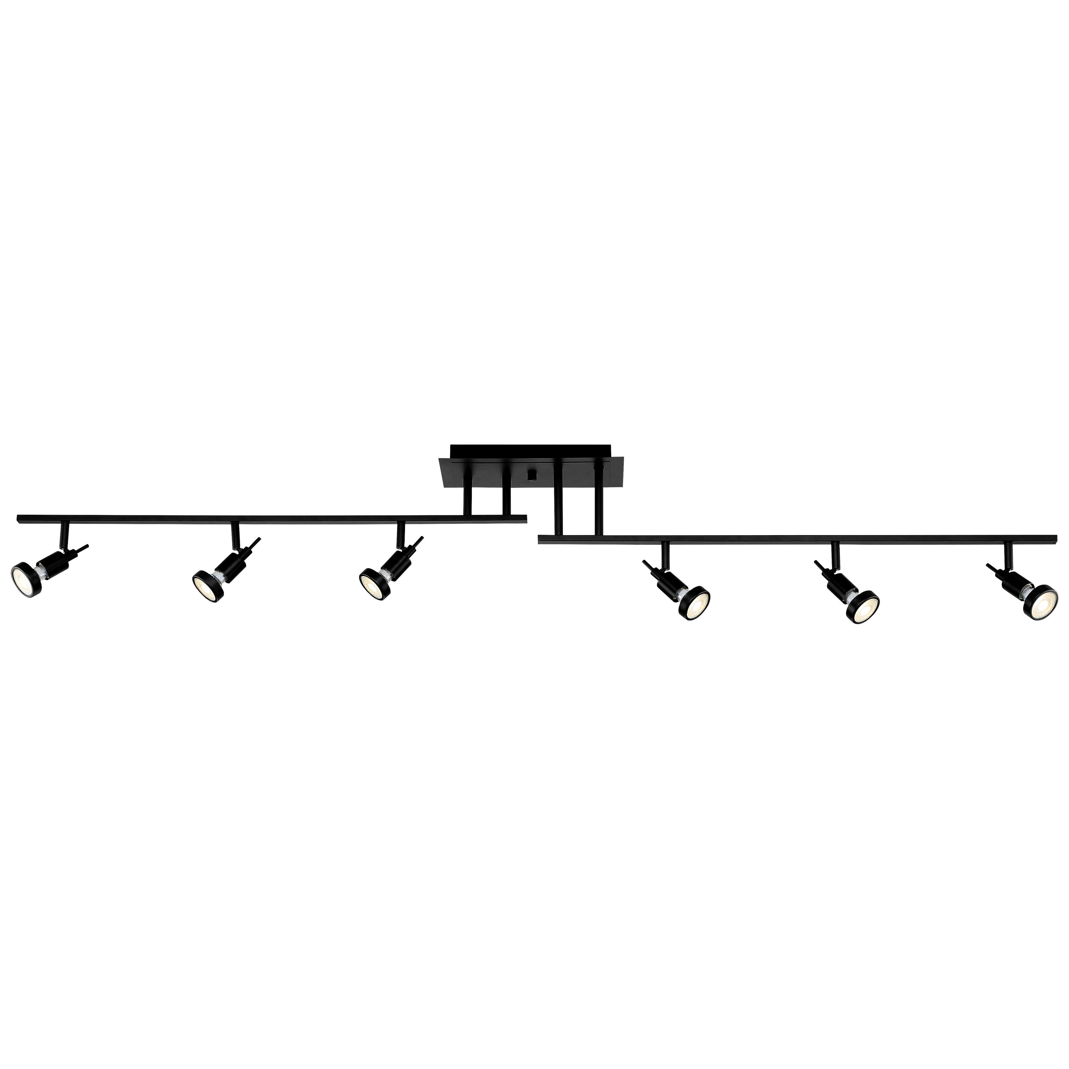 Access 52043LEDDLP-BL Viper LED 62 inch Black Semi-Flush Ceiling Light