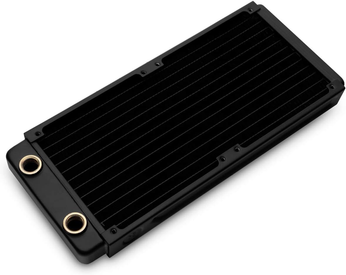 EKWB EK-CoolStream Classic SE 240 Slim Radiator, Dual Fan, Black Pack of 2