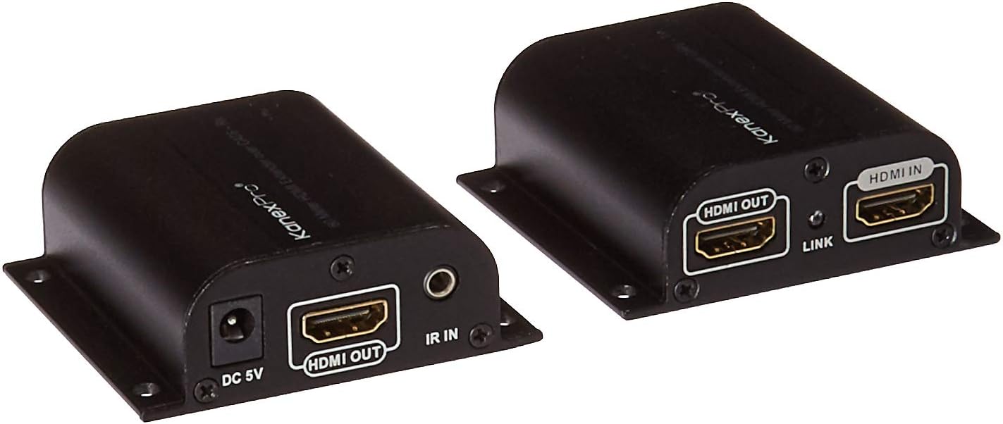 Kanex Pro HDMI Extender Cat6 Video Converter , (EXT-HD60M),Black