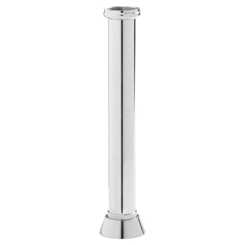 Signature Hardware 946731 1-1/2x22 Decorative Tub Drain Tailpiece Chrome Accessory Tub Waste Part 445112