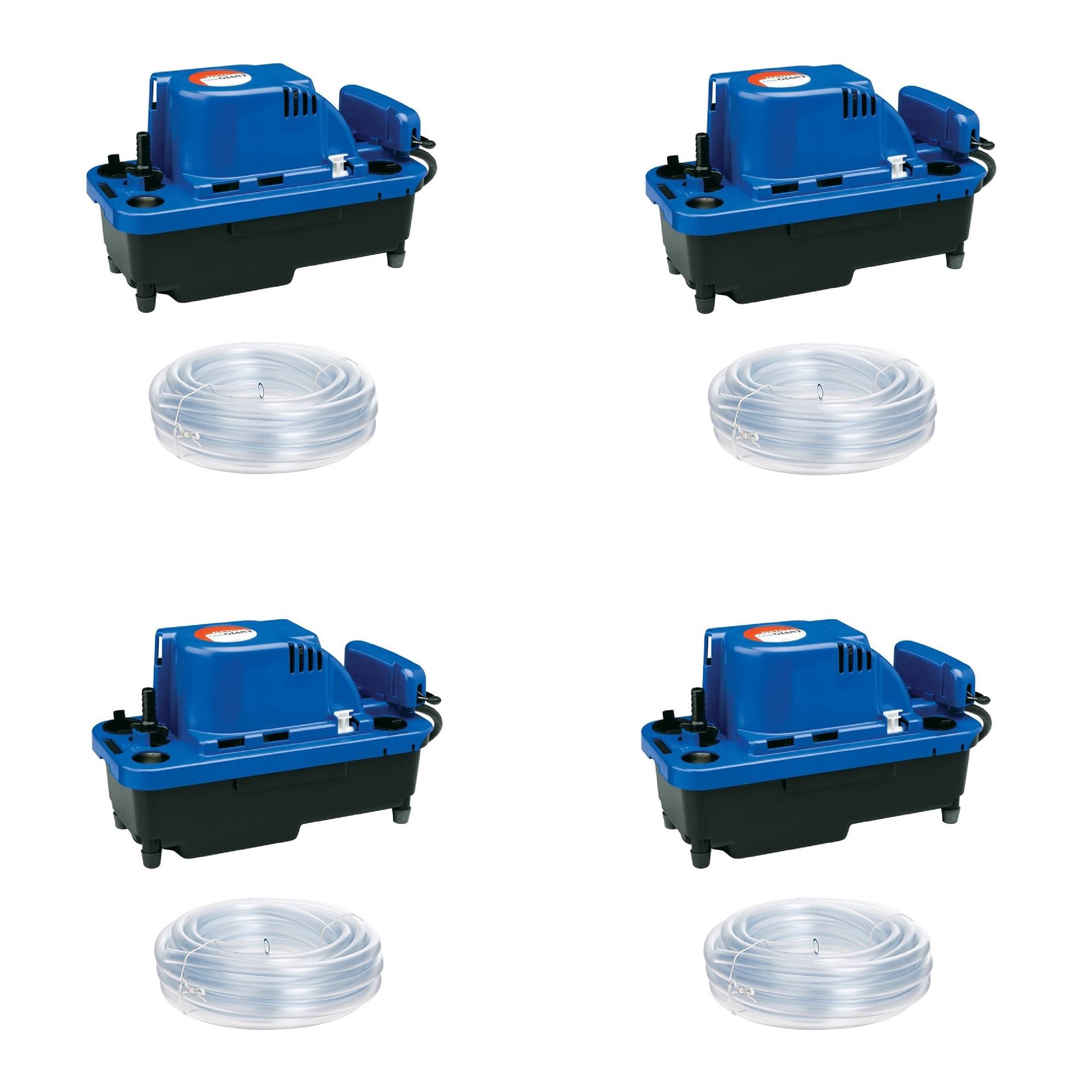 Little Giant NXTGen High-Capacity Condensate Removal Pump with Tubing (4 Pack)