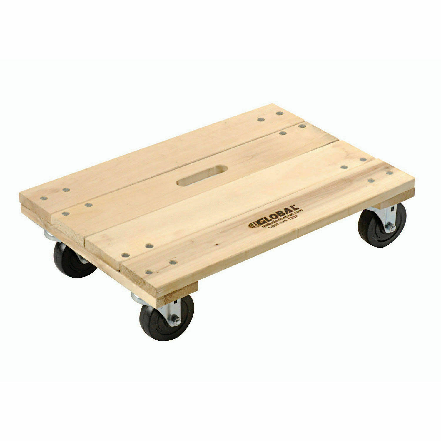 Hardwood Dolly with Solid Deck 24 x 16 1200 lb. Capacity 952154B