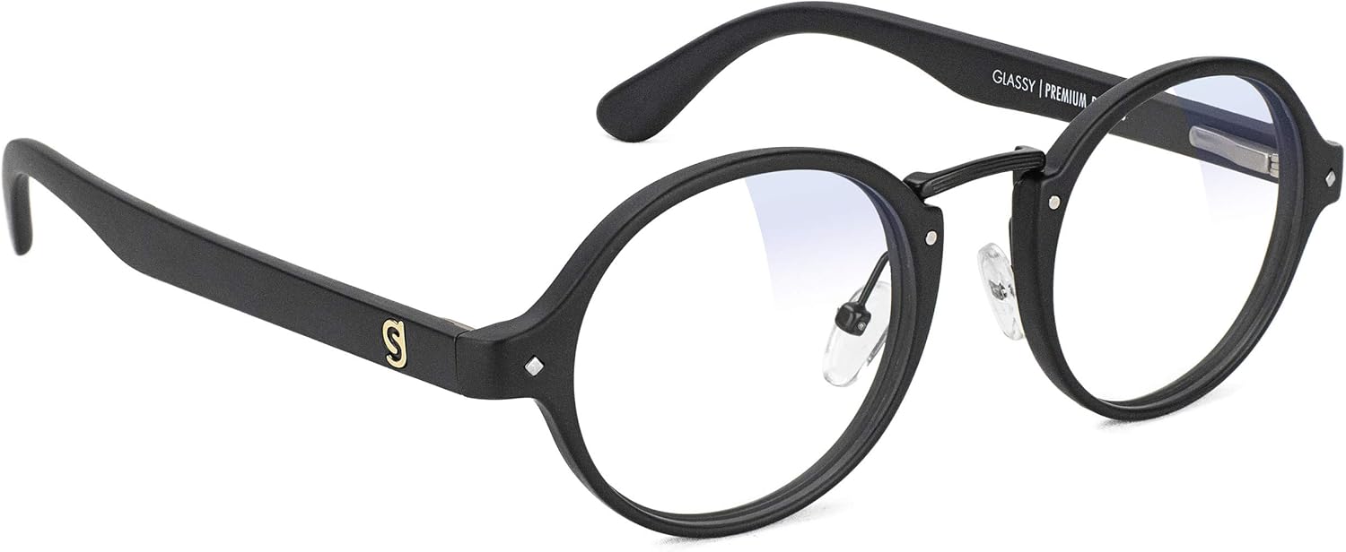 GLASSY Prod Premium Blue Light Blocking Glasses, Anti Eyestrain and fatigue, Glasses for Computer and Gaming Pack of 2