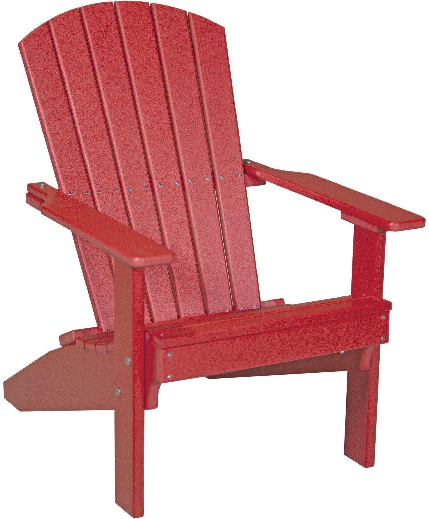 LuxCraft Recycled Plastic Lakeside Adirondack Chair