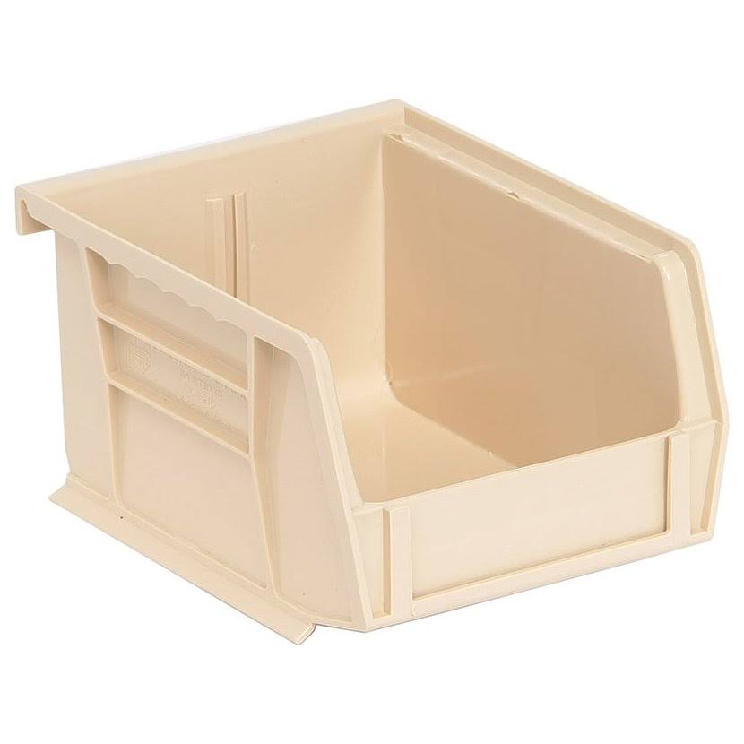 Quantum Ultra Stack and Hang Bin - 5-3/8x22Lx 4-1/8x22Wx 3x22H - Ivory Pack of 24