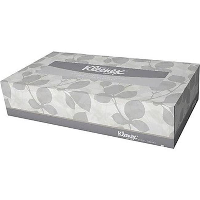Kimberly-Clark 21606 8.5 x 8.5 in. Kleenex Facial Tissue White - Case of 6000