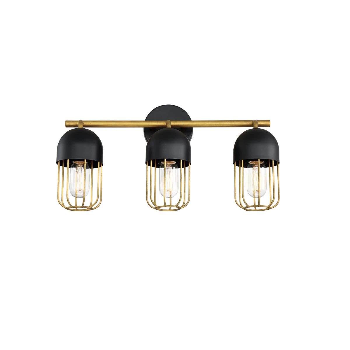 Eurofase Lighting 35961-017 Palmerston - Three Light Bath Bar Black
