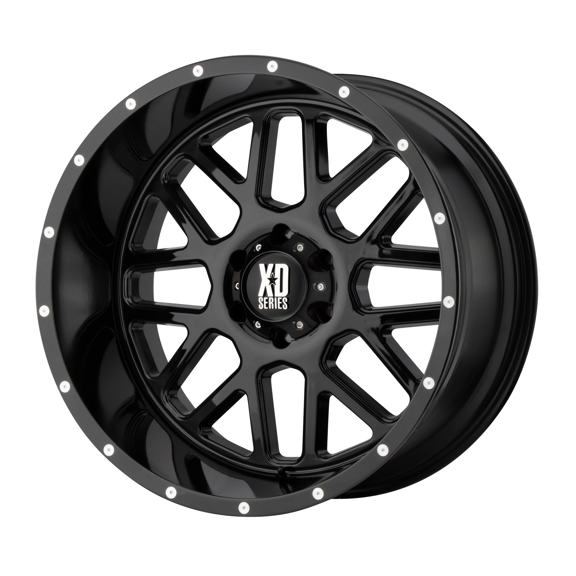 XD Series Wheels XD820 Grenade Gloss Black 18x8 5x120 ET38 XD82088052338