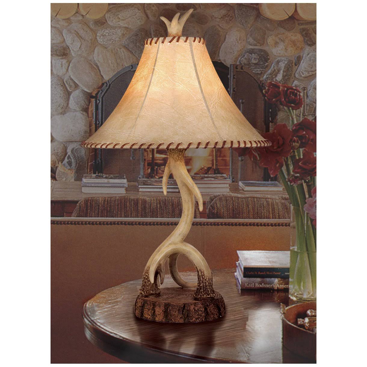 Vaxcel TB33066NS Lodge Noachian Stone Table Lamp