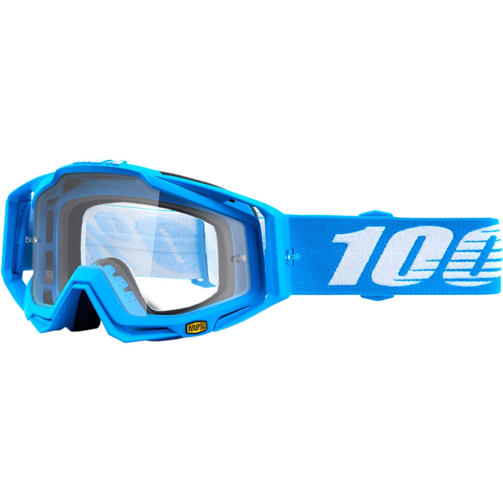 100 Percent Racecraft Monoblock Goggles, Clear