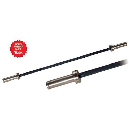 York Barbell 6& International Black Oxide Bar
