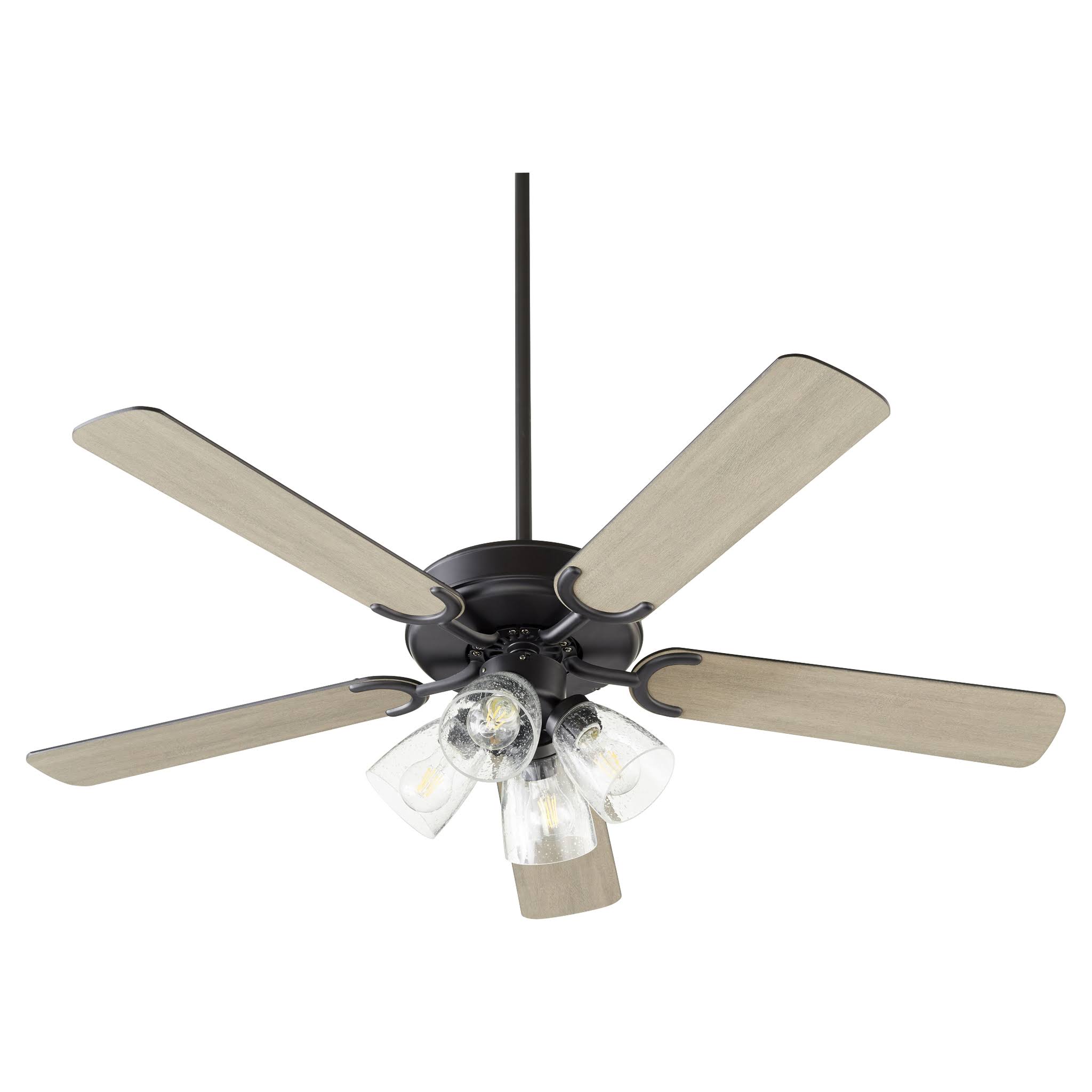 Quorum International 6525-2459 Virtue Ceiling Fan in Matte Black