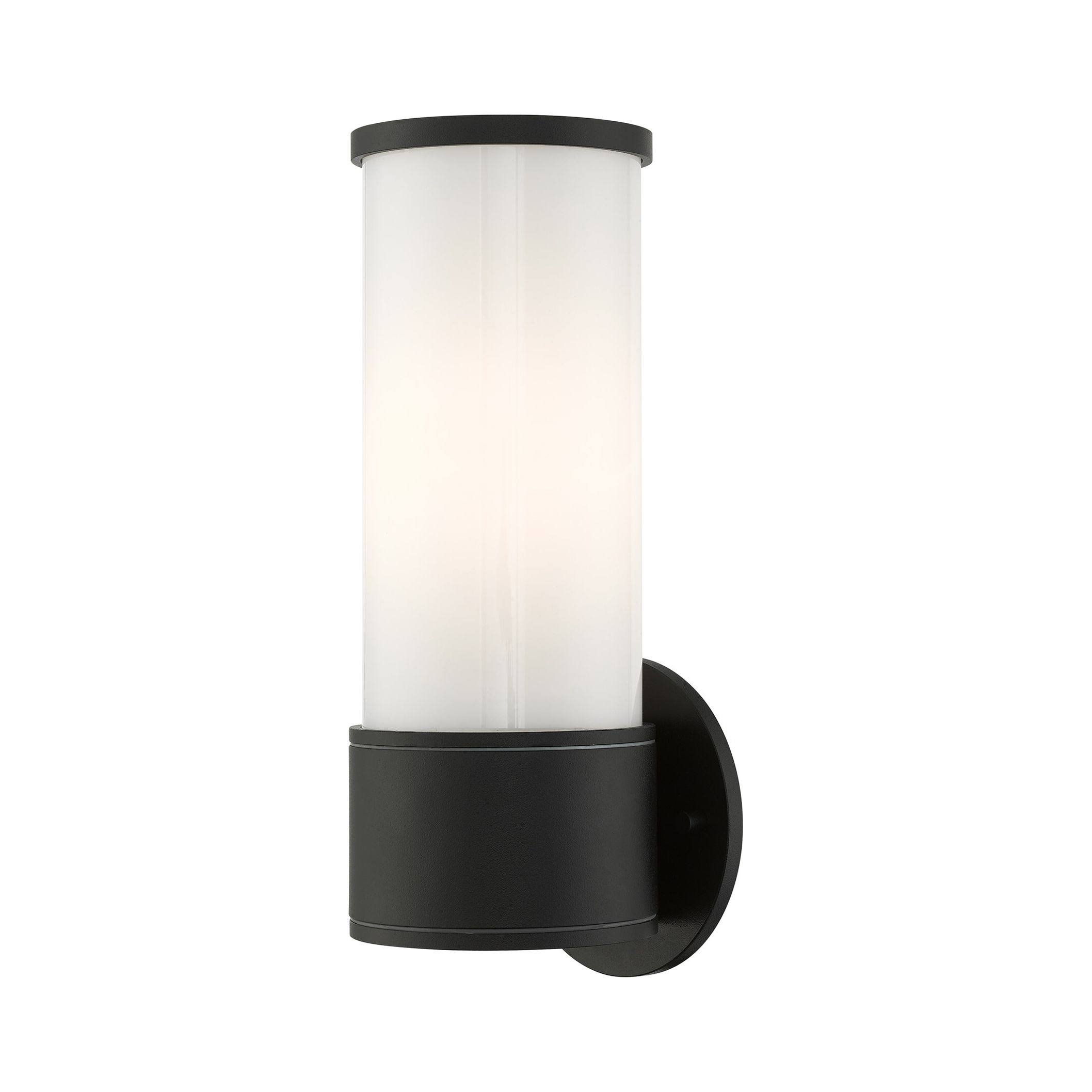Livex Lighting 79323-14 Landsdale - 1 Light Outdoor Wall Lantern Textured Black