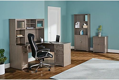 Realspace Magellan Collection L-Shaped Desk, Gray Item # 822239