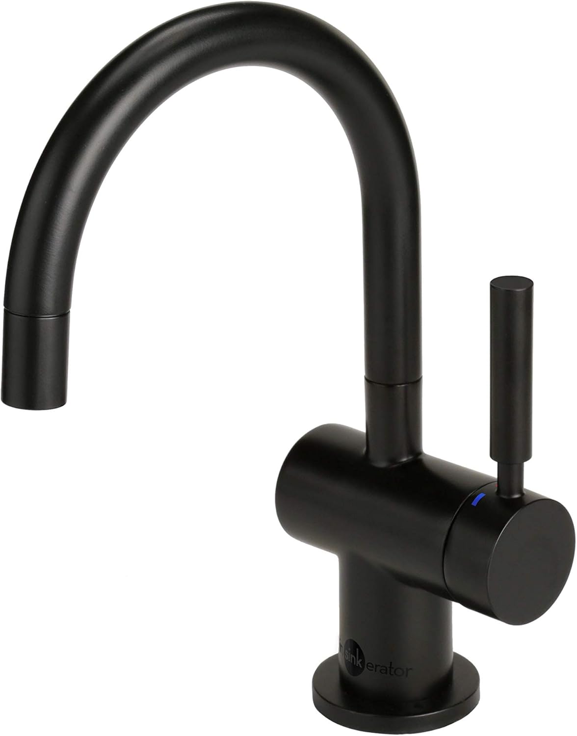 InSinkErator F-H3300MBLK Indulge Modern Hot Water Dispenser Faucet, Matte Black