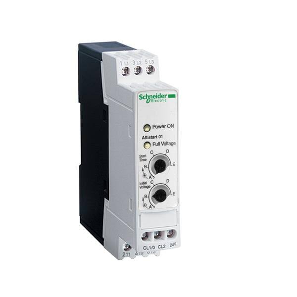 Schneider Electric ATS01N103FT Soft Start,110-460VAC,3A,1 or 3-Phase