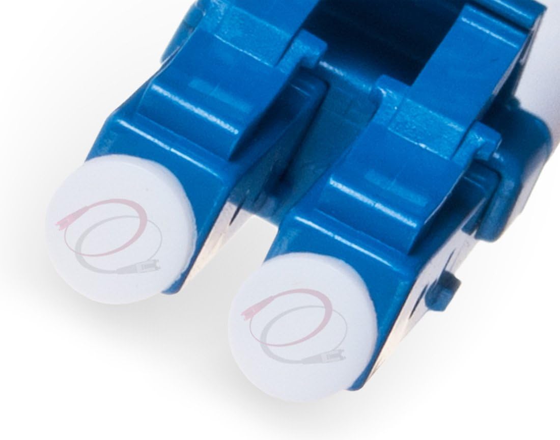 FiberCablesDirect - 25M OS2 LC SC Fiber Patch Cable | Indoor/Outdoor Duplex 9/125 LC to SC Singlemode Jumper 25 Meter (82.02ft) | Length Options: 0.5M-300M | smf lc-sc dx Single-Mode in/Outdoor Black