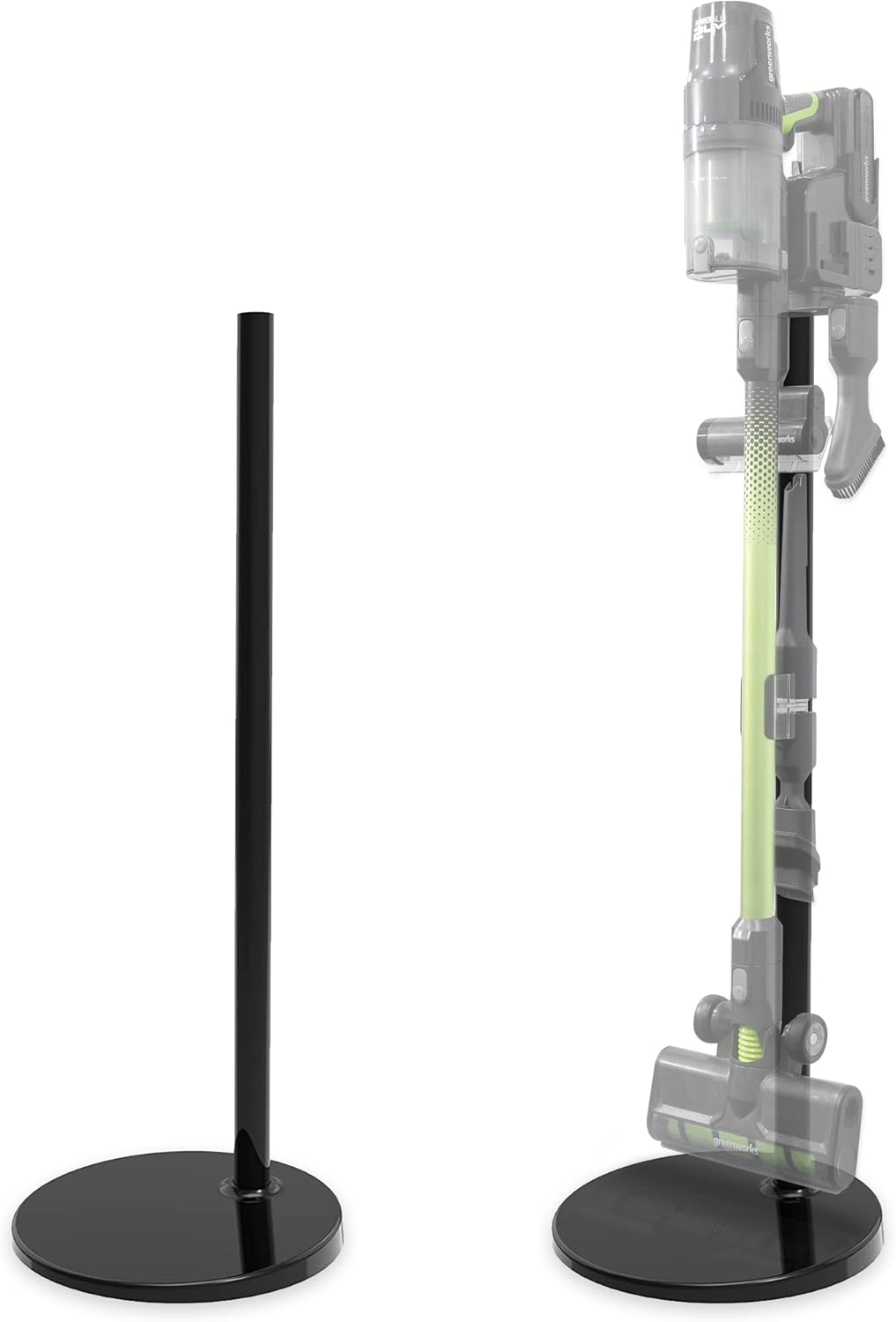 Greenworks 24V Deluxe Brushless (500W) Cordless Stick Vacuum, Ultra Lightweight, LED Lights, 4Ah USB-C Battery and 30-Minute Super Charger Included (Green)