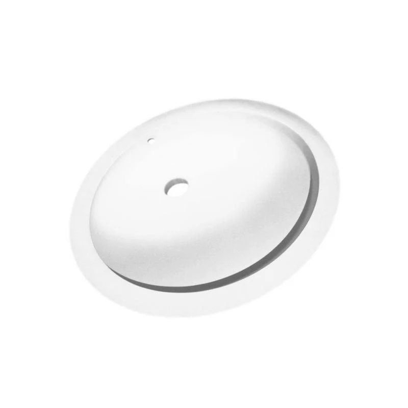 Swan 16-in D x 22.5-in W x 5.5-in H Solid Surface Undermount Bathroom Sink - Canyon