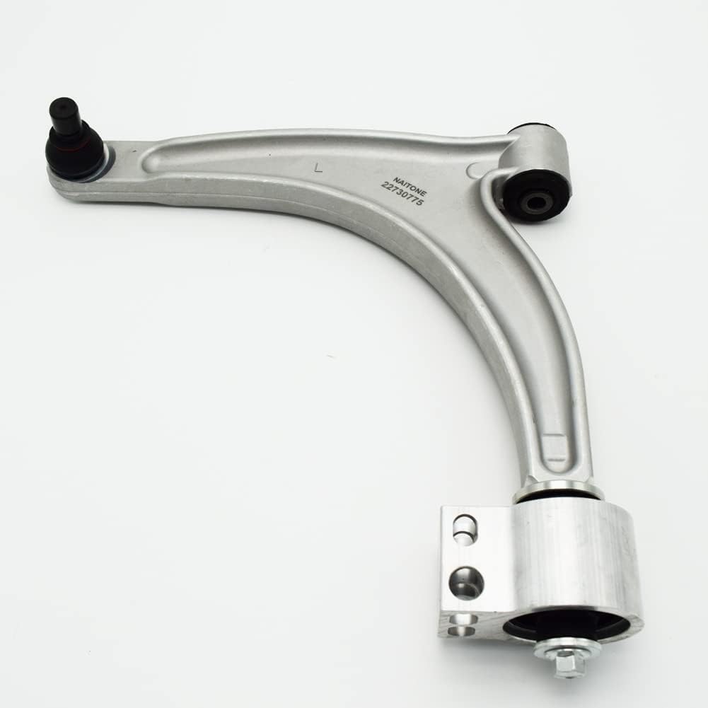 NAITONE 22730775 Front Left Lower Track Control Arm For Chevrolet Malibu 2004 2005 2006 2007 2008 2009 2010 2011 2012 Pontiac G6 2005 2006 2007 2008 2009 2010 Saturn Aura 2007 2008 2009 Driver Side