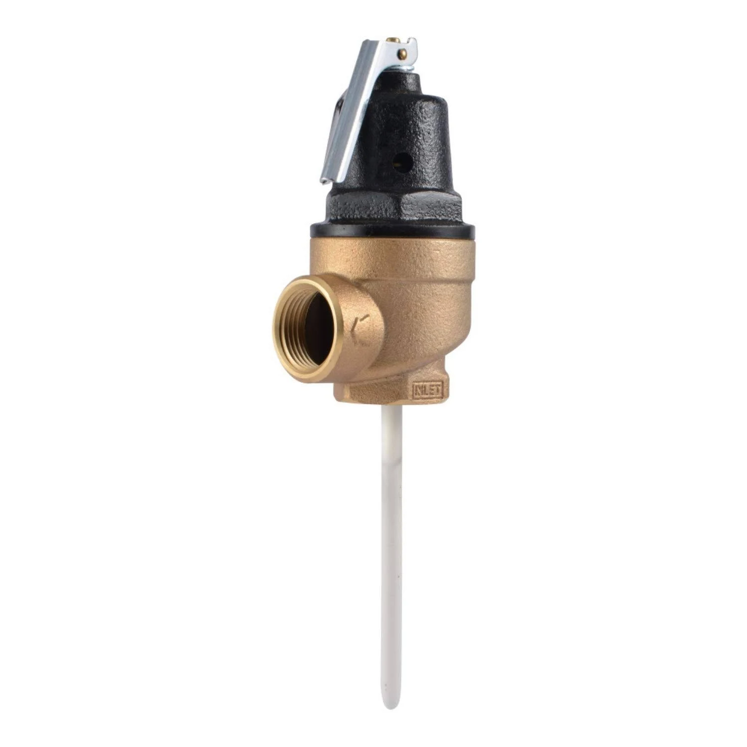 Cash Acme 15638-0150 Temp Pressure Relief Valve, Brass