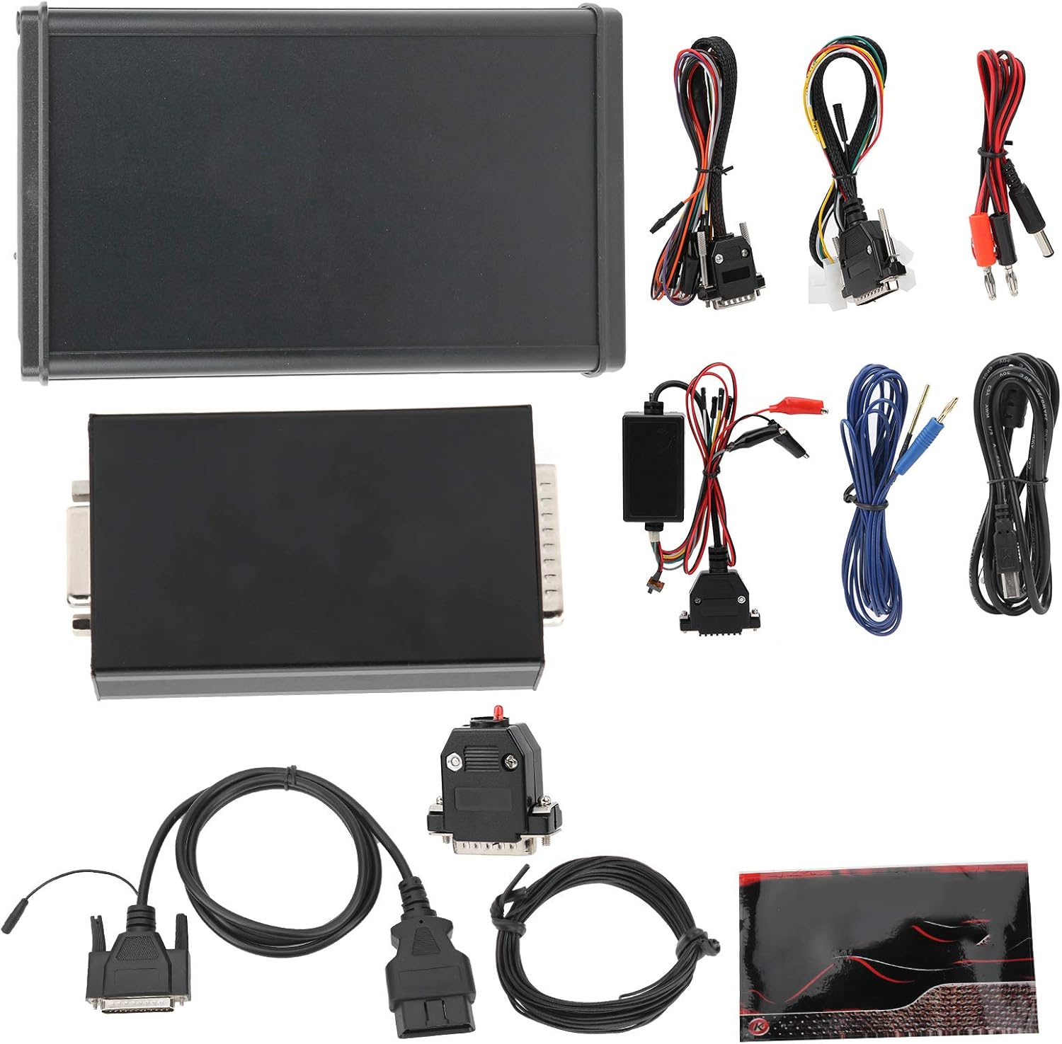 Ymiko ECU Programmer, Professional ECU Programmer No Tokens Need for Kess V2 EU Version Car Trucks Tractors Programming Upgrade Tool