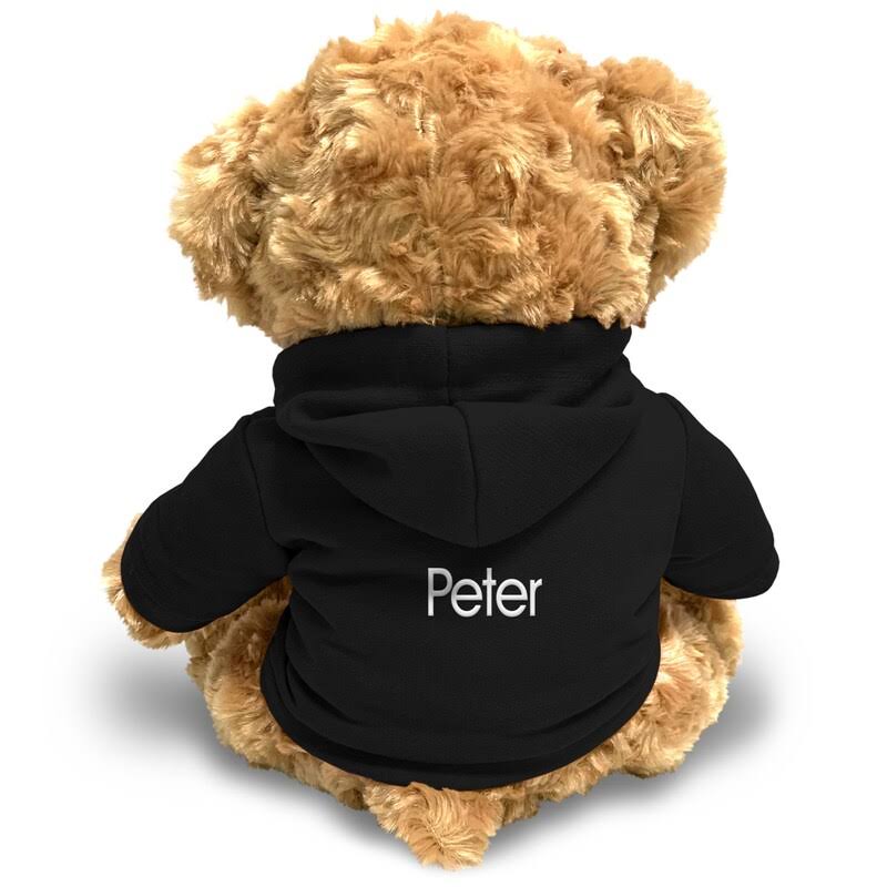 Black Florida State Seminoles Personalized 10&& Plush Bear