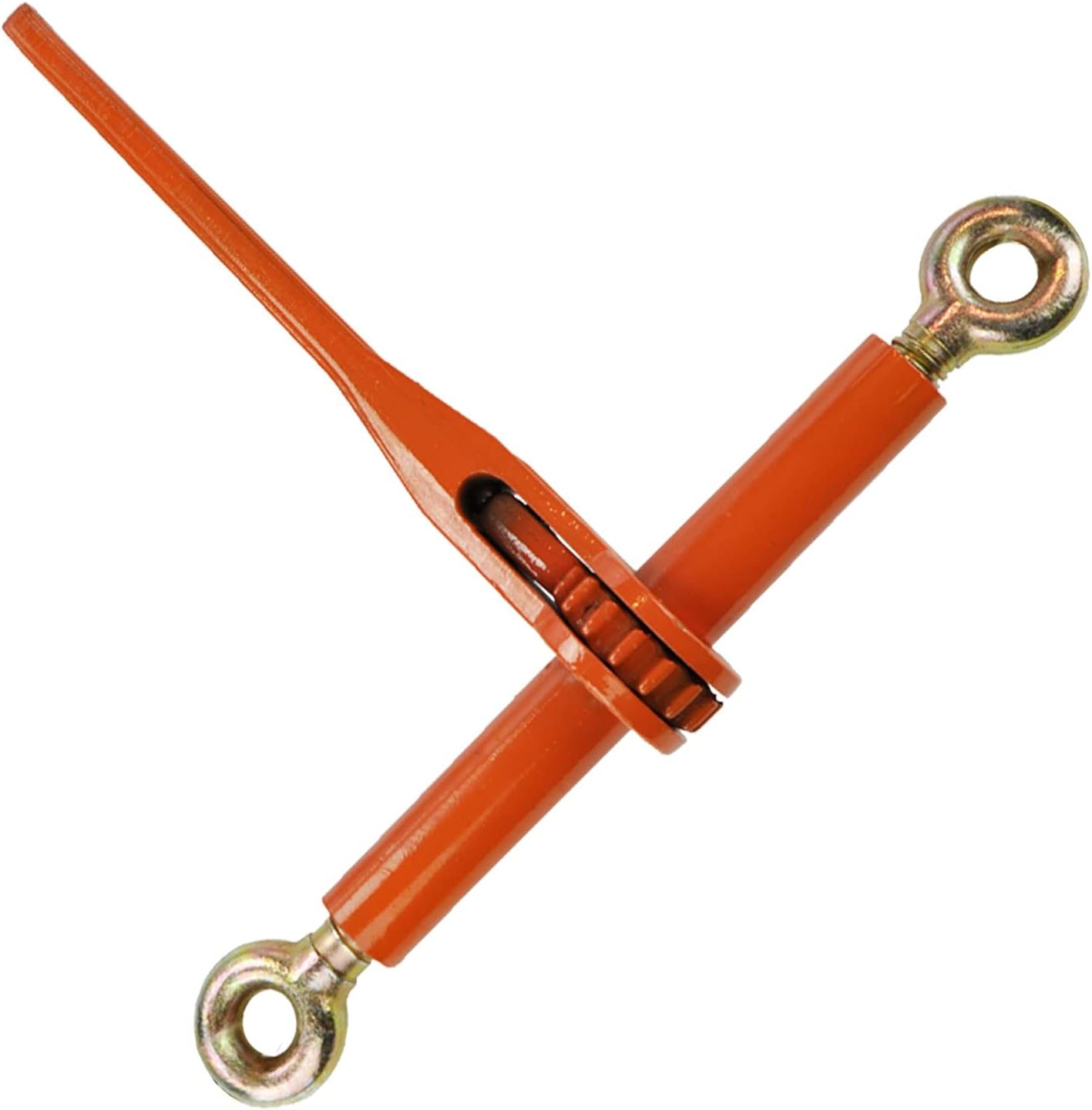 VULCAN Compactor Ratcheting Turnbuckle - Ratchet Style Load Binder with Two Heavy Duty Eye Bolts - No Hooks - 7,100 Pound Safe Working Load Pack of 2