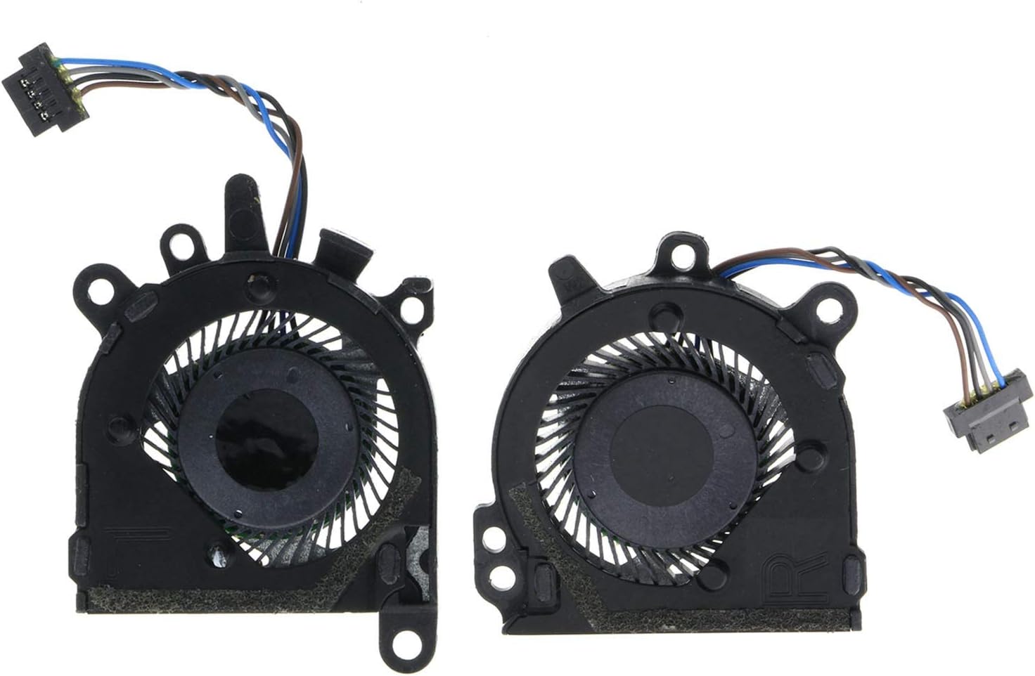 CPU & GPU Cooling Fan for HP Envy 13-AB000 13-AB067CL 13-AB012TU 13-AB044TU 13-AB026TU 909630-001 909629-001 NS45C01-16E19 NS45C02-16F05 Pack of 2
