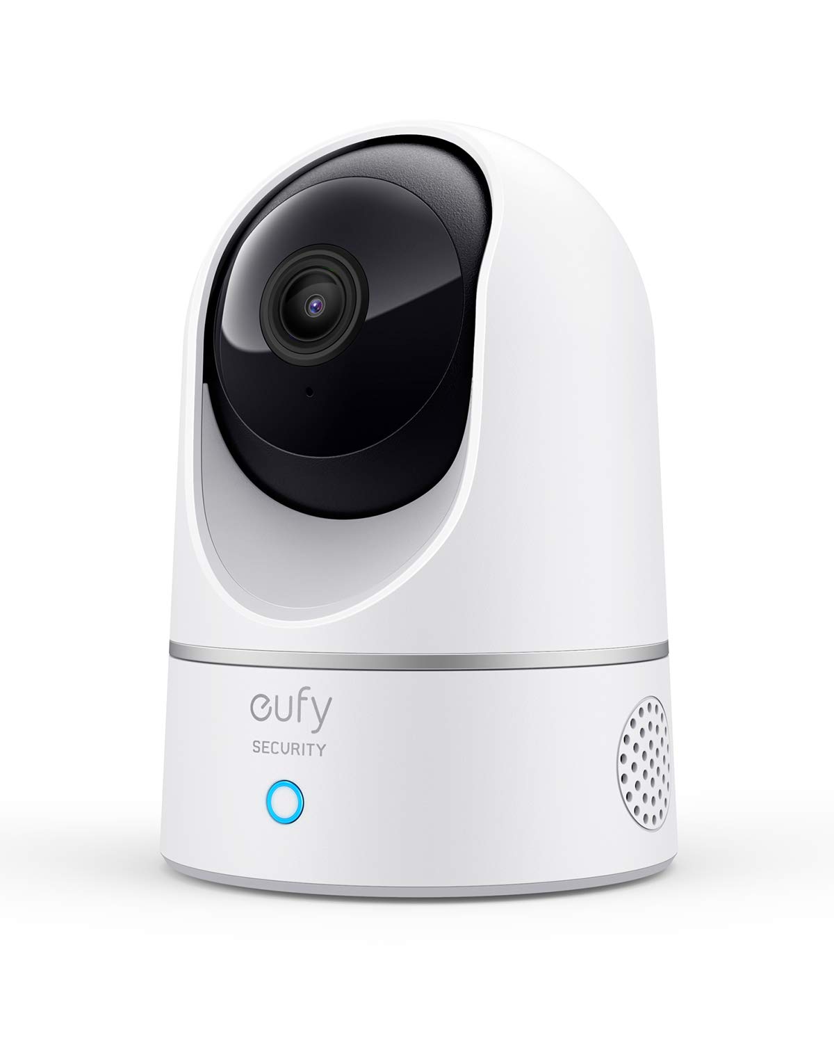 eufy Security Solo IndoorCam P24, 2K Pan & Tilt Security Indoor Camera, Plug-in Camera with Wi-Fi, Human & Pet AI, Voice Assistant Compatibility, Night Vision, Motion Tracking, HomeBase not Compatible Pack of 2