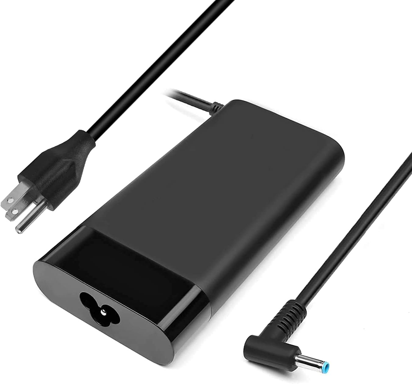 Yingzhi 150W 7.7A 19.5V Slim AC Charger Fit for HP OMEN 15 17 Pavilion Gaming 15 17 Laptop Zbook 15 G3 G4 G5 G6 TPN-CA11 TPN-DA09 917649-850 L48757-001 Laptop Power Supply Adapter Cord, AD195667 Pack of 2