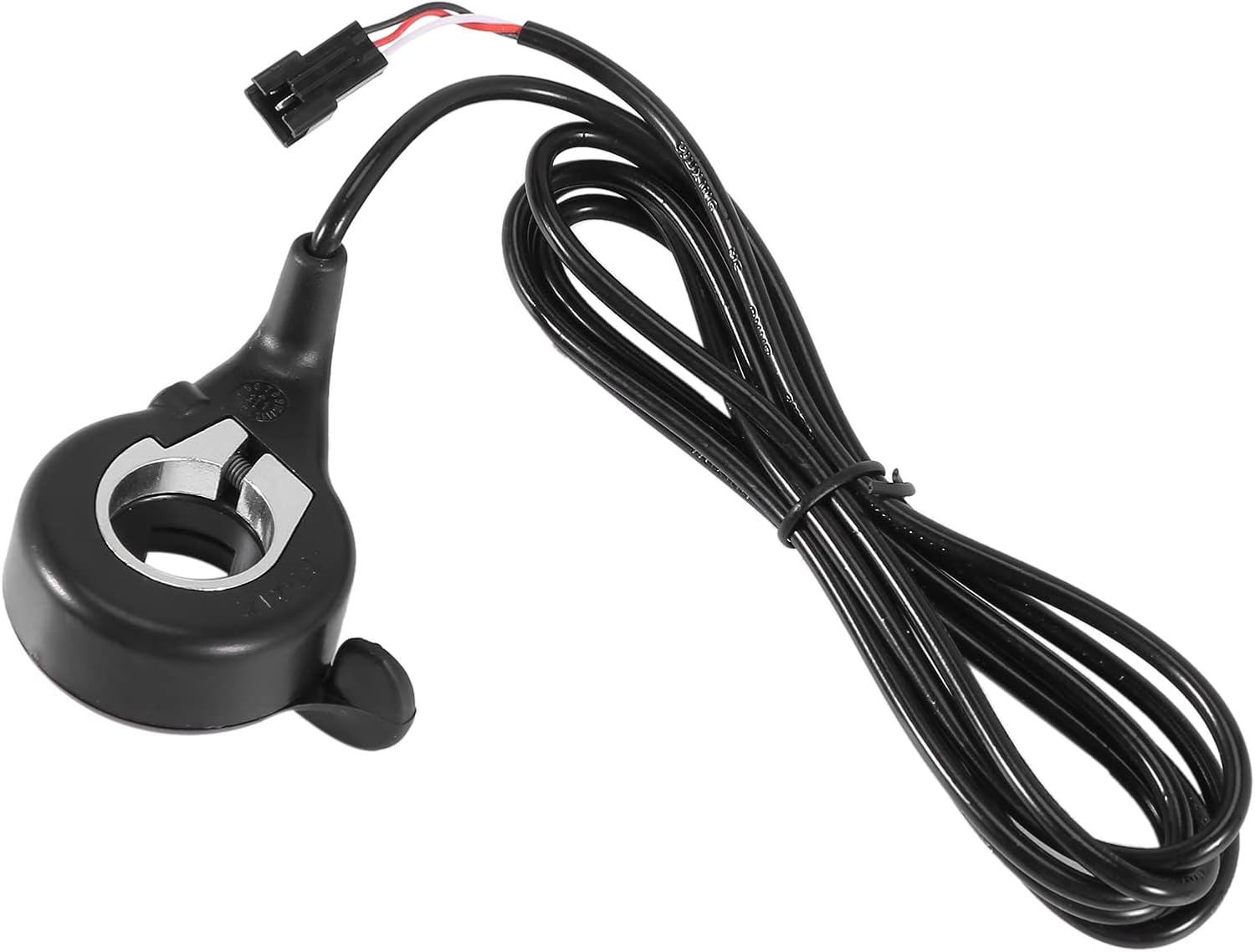 Bakyan EBike Electric Bicycle Thumb Throttle, FT-21X Finger Throttle Accelerator, Speed Control for Ebike Pocket Razor Scooter Accessories Part, 12-72V Universal