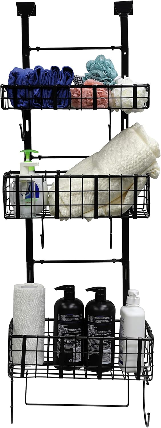 Puleo International Door Wall Mount, Antique Black