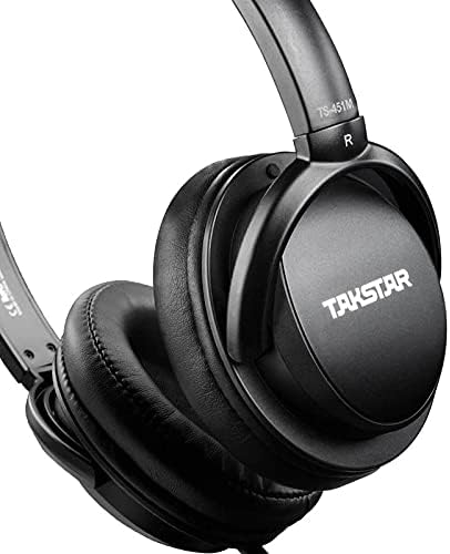 Takstar TS-451M USB Headset for Gaming,Teachers Students,Languaage Exams/Exercises,Running Pack of 2
