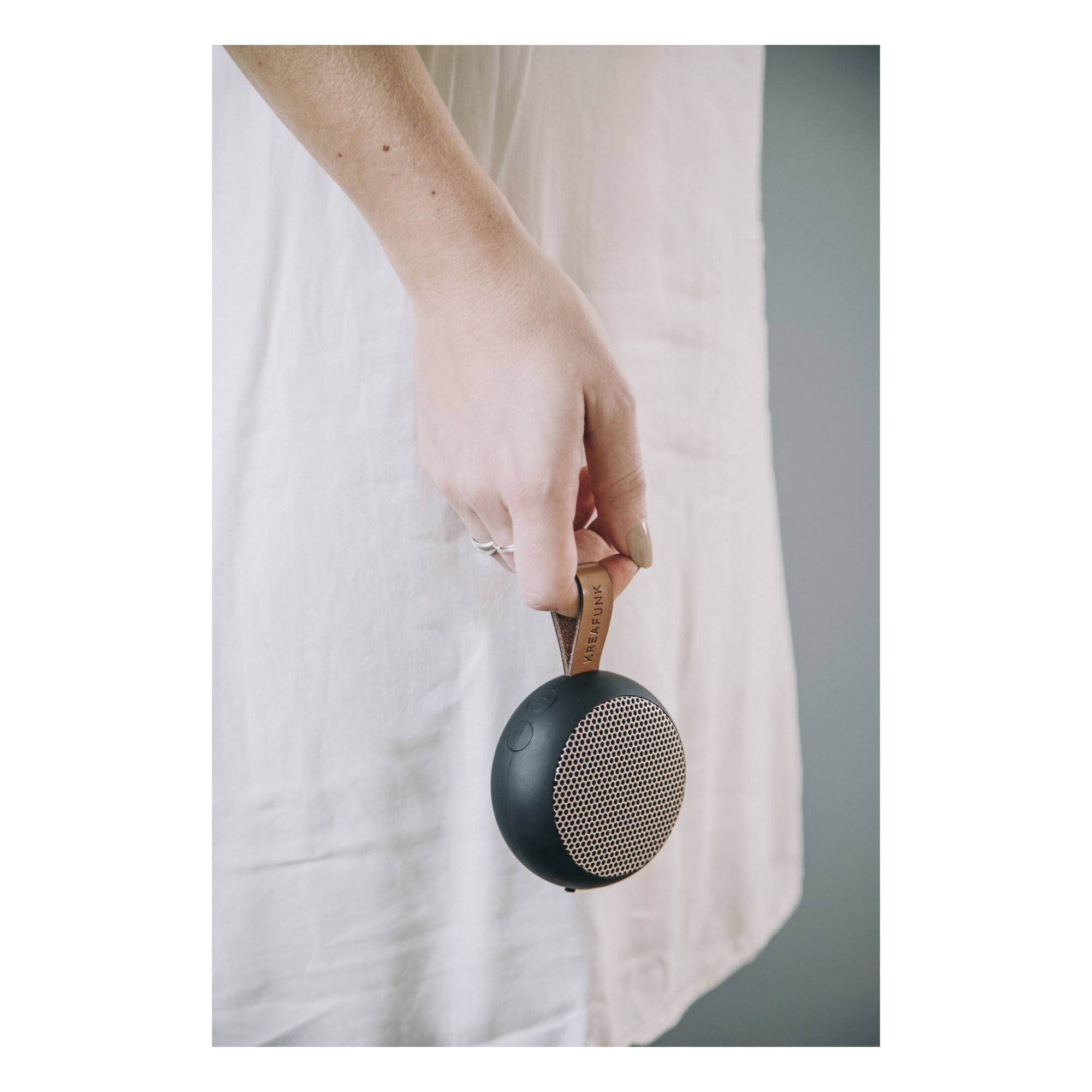 Kreafunk - Ago Pocket Bluetooth Speaker - Black 208555