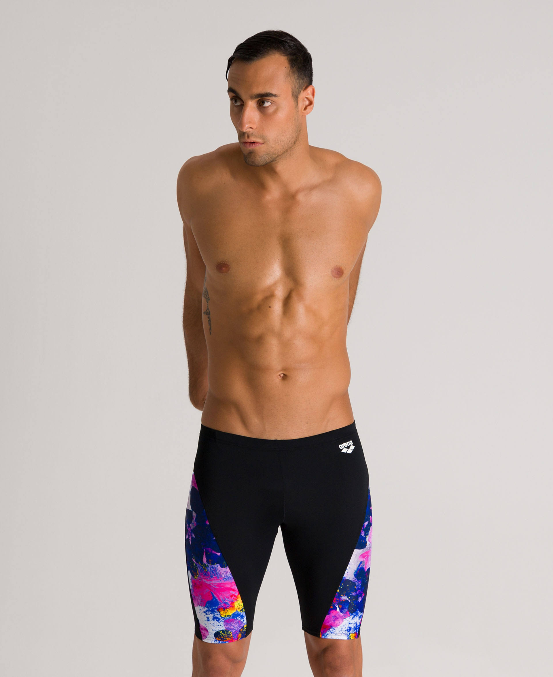 Arena Jammer Glow Floral Black Multi 28