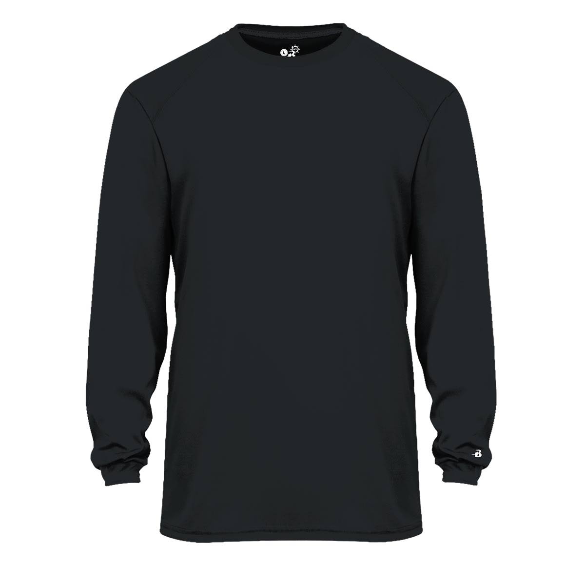Badger Sport 4004 - Ultimate L/S Tee - Black, S