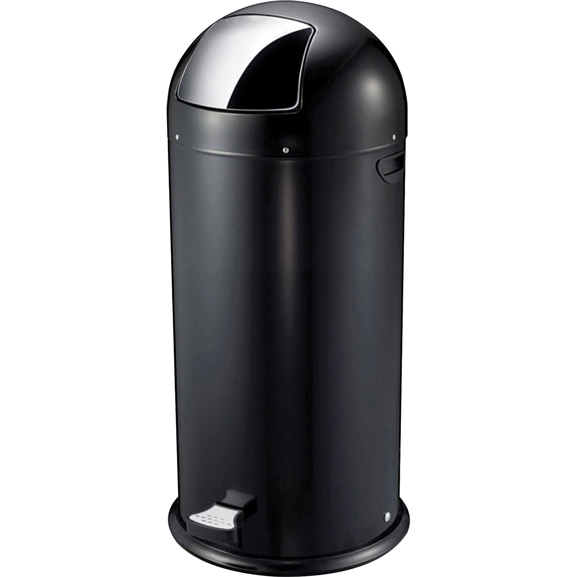 Genuine Joe Pedal Receptacle Bin, 13.5 gal