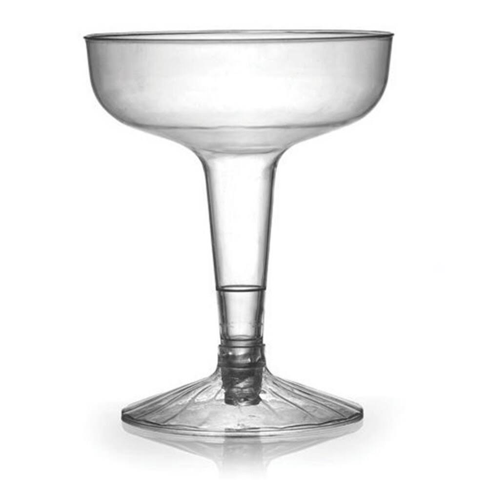 Giftacious Flairware 4 oz Clear Old Fashioned Champagne Glass 2 Piece