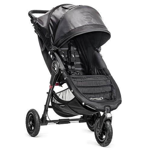 Baby Jogger City Mini GT Single Stroller - Black/Shadow