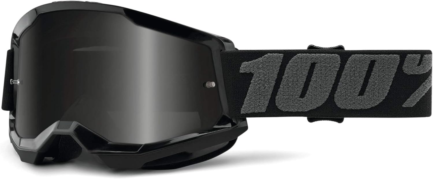 100% Strata 2 Sand Motocross & Mountain Bike Goggles - MX and MTB Racing Protective Eyewear