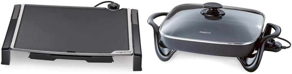 Presto 07073 Electric Tilt-N-fold Griddle, 19