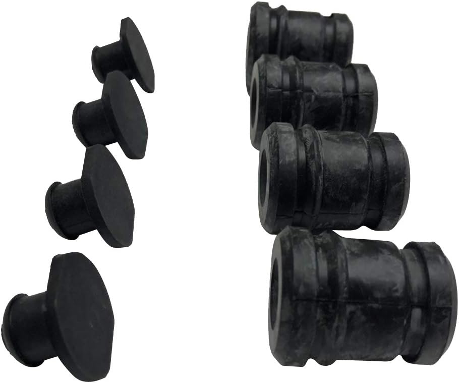 Chainsaw Annular Buffer Kit &ndash; AV Buffer Mount and Plug Cap (PACK of 4+4) Compatible With Stihl MS170 MS180 MS210 MS270 MS280 Replaces OEM 1123-791-2800 1123-791-7300 11237912800 Ref Roary 11581