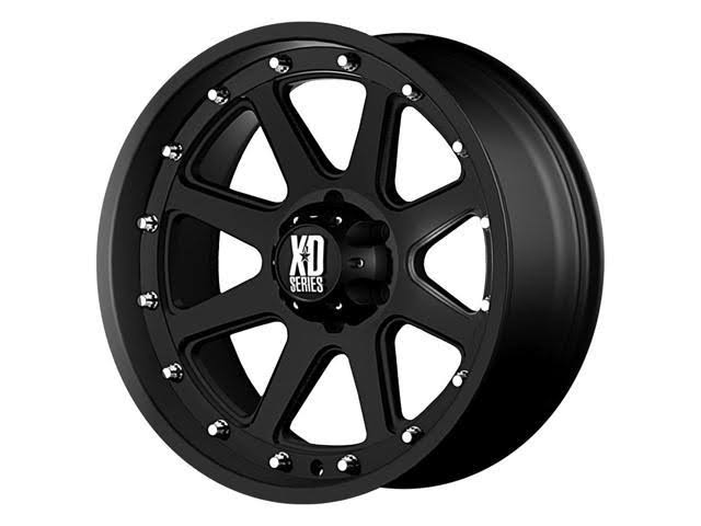 17x22 inch 17x9 XD Series XD798 Addict 8x170 +18mm Matte Black Wheel Rim