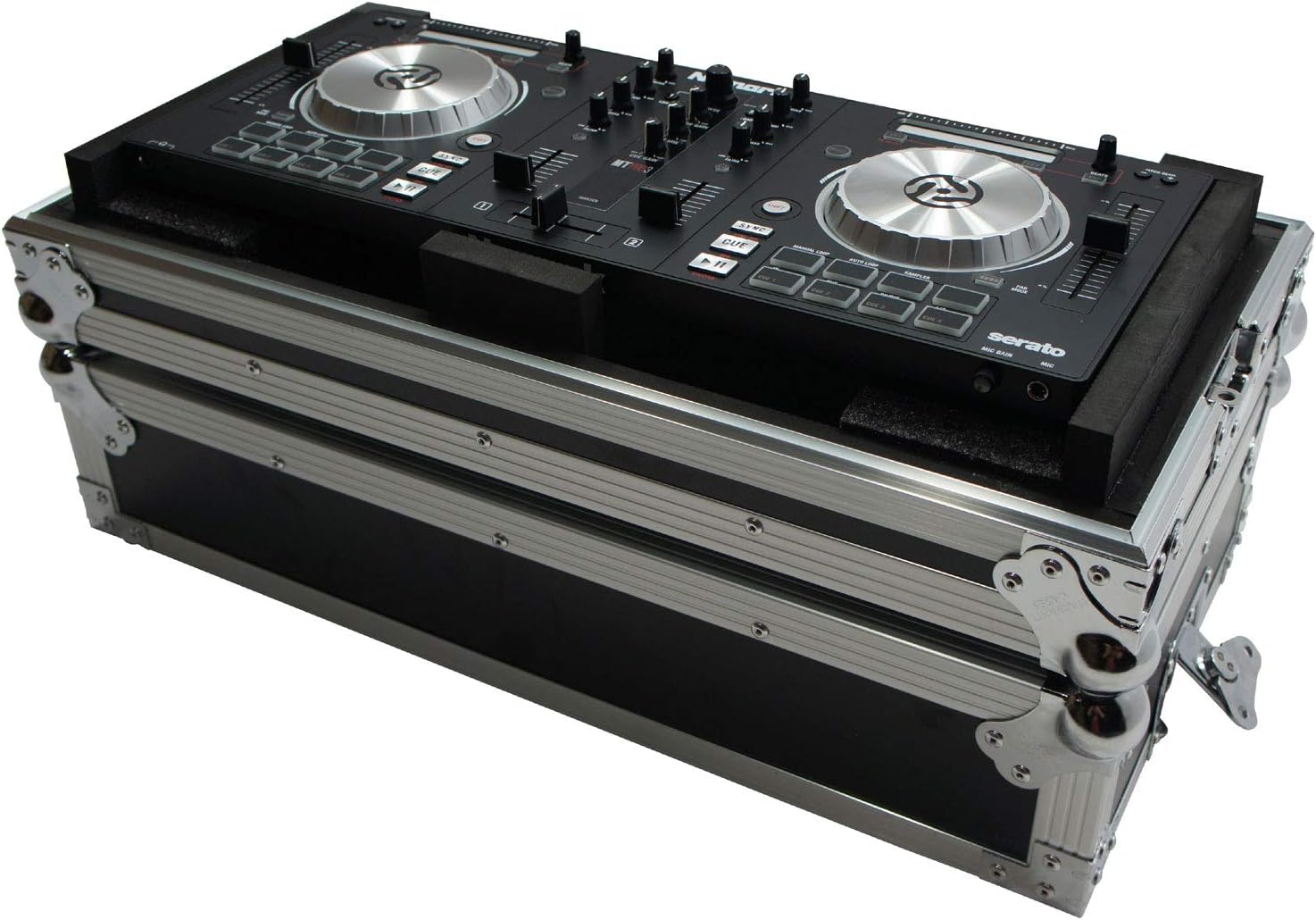 Harmony HCMIXTRACKPRO3 Flight Road Travel DJ Custom Case Compatible with Numark Mixtrack 3