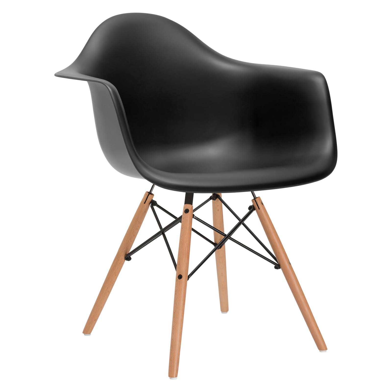 Edgemod Vortex Arm Chair, Black