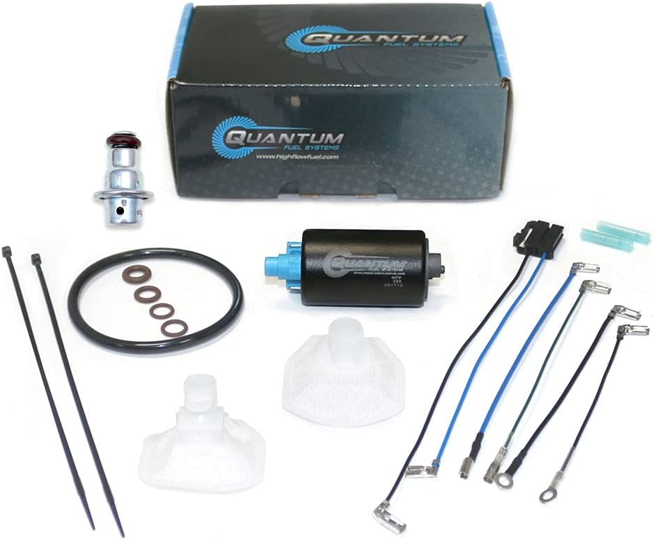 HFP-386-UR Fuel Pump with Strainer and Regulator Replacement for Kawasaki Brute Force 750 KVF750 EFI (2008-2018) Replaces 49040-0717, 49040-0033, 49019-0013 Pack of 2